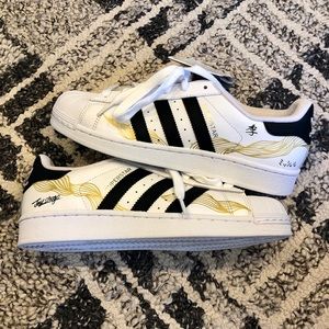 Adidas Japanese one-of-a-kind sneakers.